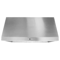 Proline PLFW 832 Professional Range Hood up to 2000 CFM, Brushed Stainless Steel, 60
