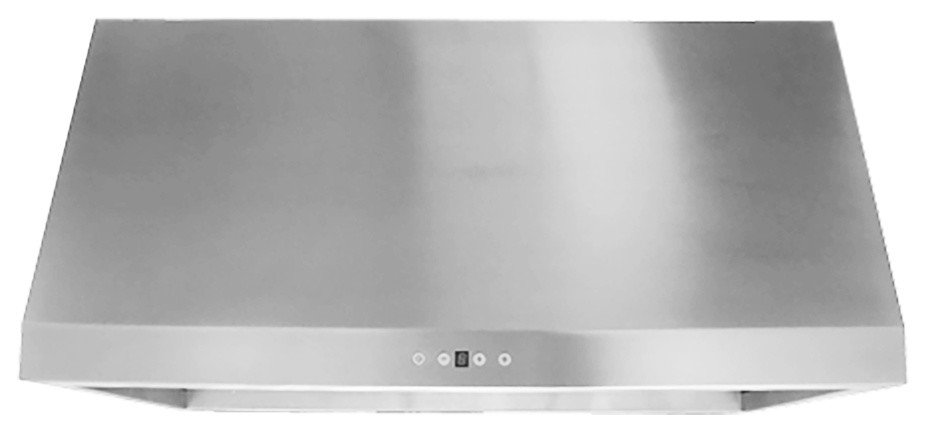 Proline PLFW 832 Professional Range Hood up to 2000 CFM, Brushed Stainless Steel, 60
