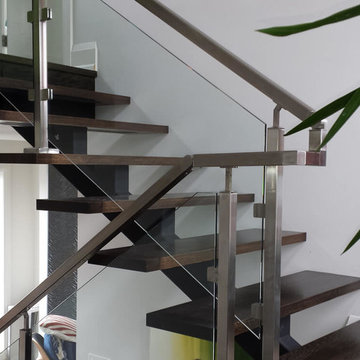 wooden staircase renovation cost Burlington