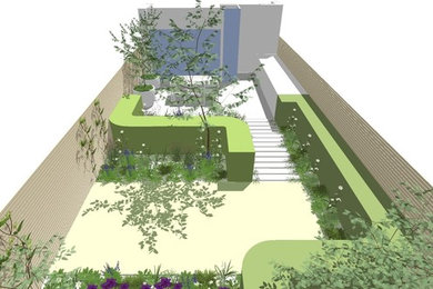 Private rear garden - concept proposal
