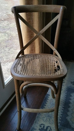 Restoration hardware cane sale chair