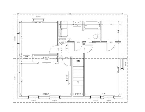 Need Help On Bathroom Laundry Combo Design With Two Doors On Same Wall