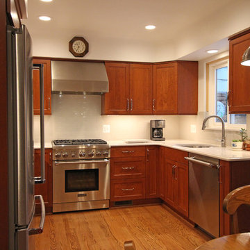 Clever Storage in a Compact Kitchen - Grosse Pointe Woods