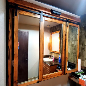Recess wall cabinets