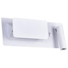 CWI Lighting Private I Contemporary Metal LED Sconce in Matte White