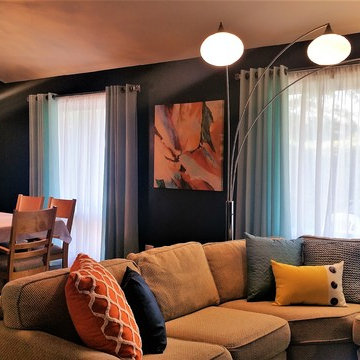 Redesigned Living Room/Dining Room