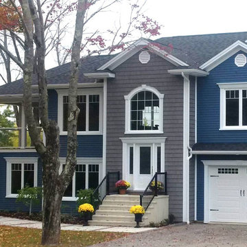Cabot Blue Vinyl Siding