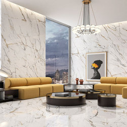 Oikos Porcelain Calacatta Gold Marble Tiles - 床＆壁タイル