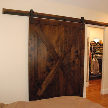Sliding Barn Door Bedroom