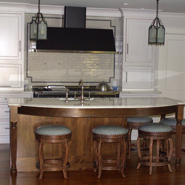 French Transitional Kitchen