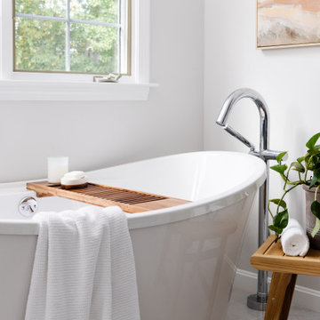 Blue Oasis Luxury Primary Bathroom