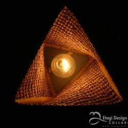 Products in Cane & Bamboo for M/s. Cane Concepts - Table Lamps