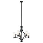 Kichler - Chandelier 5-Light, Distressed Black - At Kichler, we've been shedding light on what's important since 1938 by creating dependable, high-quality fixtures. Even as a global brand, we focus on building and strengthening relationships with not only customers and professionals, but with homeowners who choose our products for their homes. We offer more than 3,000 trend-right decorative lighting, landscape lighting and ceiling fan products in innumerable styles to enhance everything you do and show everyone you love in the best possible light.