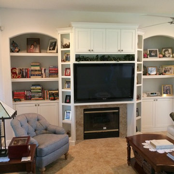 Fleming Island Built In Entertainment Center