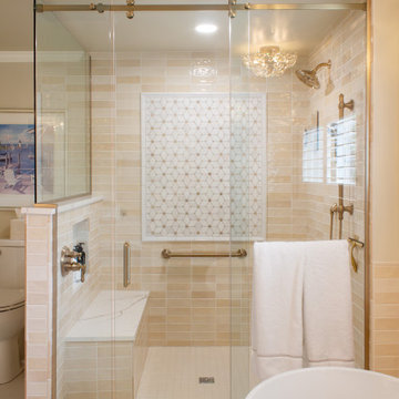 Warm Traditional Master Bath