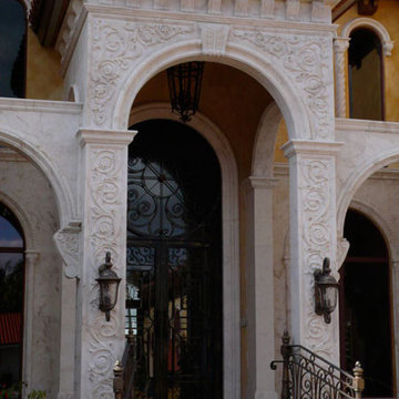 Stone Door Surround