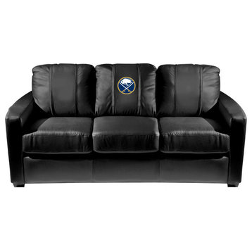 Buffalo Sabres NHL Silver Sofa