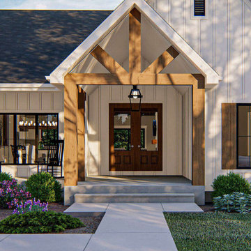 Modern Farmhouse Plan 963-00409