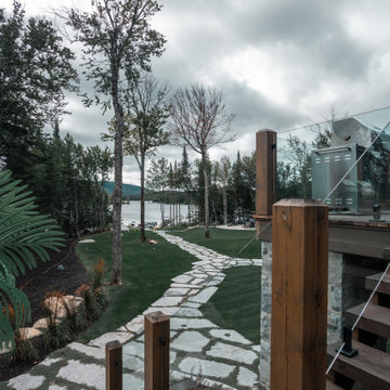 Timber frame - St-Donat