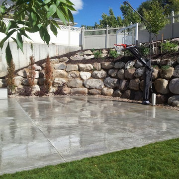 Alan J's Pro Dunk Platinum Basketball System on a 36x28 in Bountiful, UT