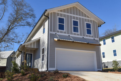 Inspiration for a modern exterior home remodel in Atlanta