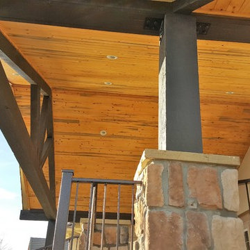 Gable and Shed roofs over decks
