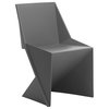 Freedom Visitor Stackable Indoor/Outdoor Chair, Charcoal