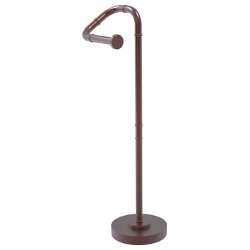 Remi Free Standing Toilet Tissue Stand, Antique Copper