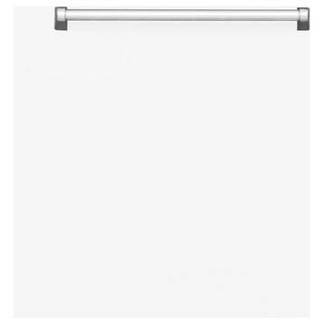 ZLINE 24" Tall Tub Dishwasher, White Matte With Stainless Steel Tub DWV-WM-24