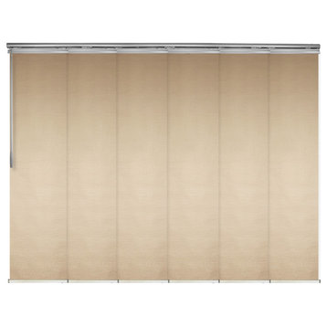 Osweald 6-Panel Track Extendable Vertical Blinds 98-130"W