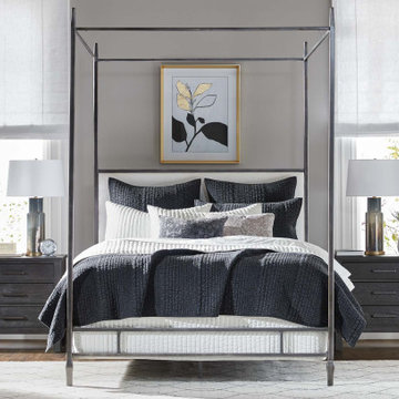 Industrial Yet Relaxed Bedroom