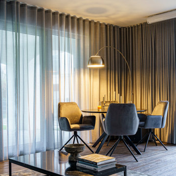 Hotelflair - elegante Wohnung in edlen Grau-Tönen