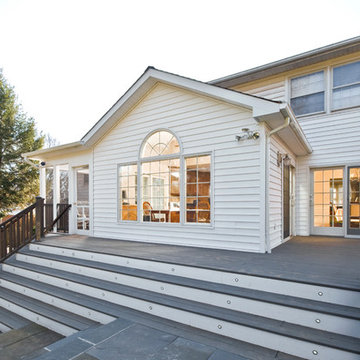 McLean Kitchen Renovation Opens To Beautiful Outdoor Structures
