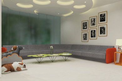 Inspiration for a modern home design remodel in San Francisco