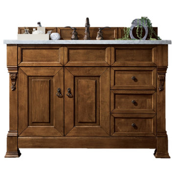 James Martin 147-114-5276-3AF 48" Country Oak Vanity with Solid Surface Top