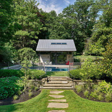 Residential Squash Court and Pool House