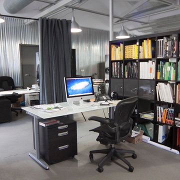 Gray Loft Style Room Divider Kit