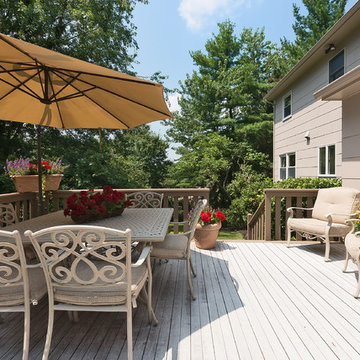 Backyard Deck Home Staging