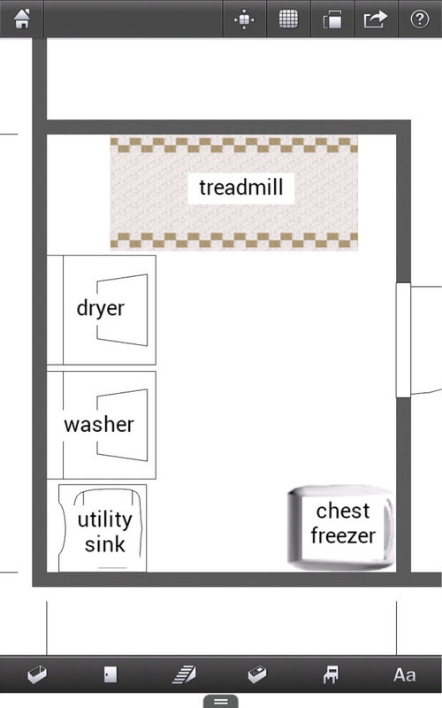 help me fit a treadmill in my laundry room