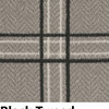Tweed Herrington Plaid Area Rug Milliken Tactesse Nylon, 3'x5'