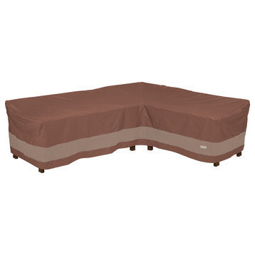 Duck Covers Ultimate L, Shape Sectional Lounge Set Cover, Right