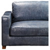 85.5 Inch Sofa Blue Contemporary Moe's Home