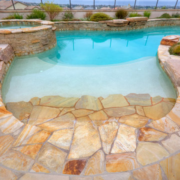 Lagoon Pool and Landscape - Carlsbad, CA