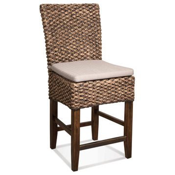 Riverside Furniture Mix-n-match Chairs Woven Counter Stool, Set of 2