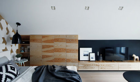 Russia Houzz Tour: Nature-Inspired Colours for a Studio Apartment