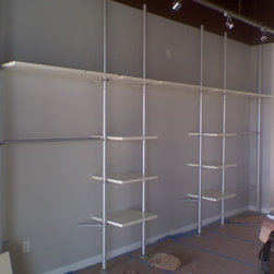 IKEA STOLMEN Storage Installation ~ Retail Space - Display And Wall Shelves 