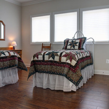 Aged Bourbon Antiqued Wide Plank Strand Eucalyptus Flooring