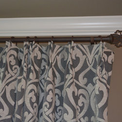 Restoration Hardware Inspired Home Design - Curtains