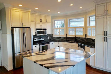Example of a kitchen design in Other