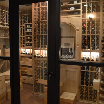 Denver Wine Cellar Wooden Wine Rack Design